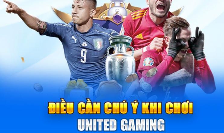 Những lưu ý khi đặt cược trò chơi United Gaming 123b